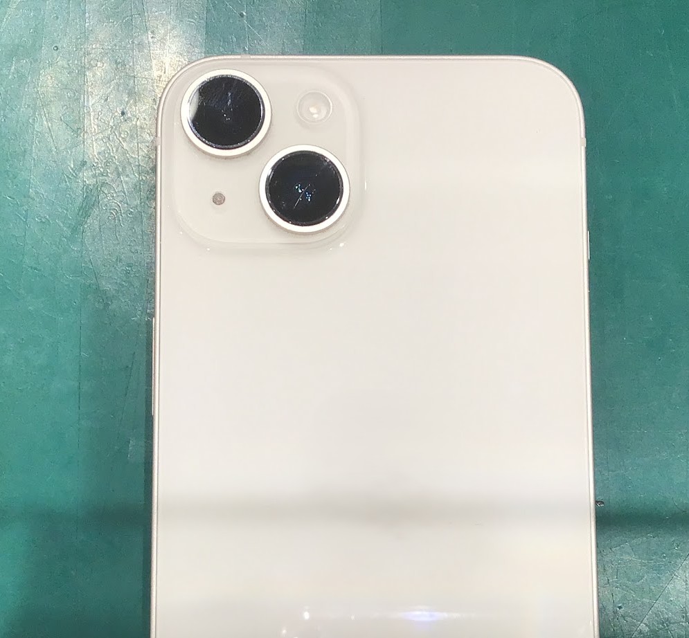 iPhone14のカメラガラス交換を承りました。【スマホ修理工房丸井錦糸町店】